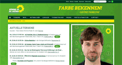 Desktop Screenshot of gruene-pankow.de